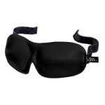 Bucky 40 Blinks Mask Ultralight Eye Mask,Black,One Size