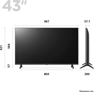 LG 43" 4K Smart TV – Ultra HD LED with HDR
