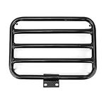 Mini Bike Rear Rack, Powersports Luggage Racks, 405x295mm Mini Bike Rear Rack Steel Alloy Rear Seat Luggage Cargo Carrier Rack Replacement for Coleman Trail CT200U 196cc