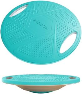 PROIRON Balance Board, Tavola d'equilibrio oscillante in plastica con Superficie Antiscivolo, Tavola d'equilibrio con Maniglie Laterali per Fondo antiscivolo, la palestra e l'allenamento domestico