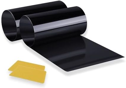 Windshield Tint Strip, 2 Pack Window Tint Car, 5% VLT Sun Shading Heat & UV Protection Windshield Solar Protection Film for Cars, Include 2 Squeegee, 59.06 x 7.87 Inch