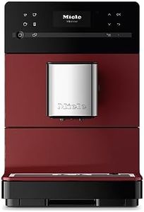 Miele Benchtop Automatic Coffee Machine CM5310 Silence, Bean to Cup Coffee Machine with OneTouch Feature, Easy to Clean, Tayberry Red