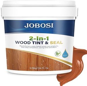 Advanced Wood-Sealant(5 Gallon,Red Wood)- Flexible Crack-Resistant Finish | Maximum Durability for Professional Results, Both Indoors and Outdoors,Including Pine, Fir and TreatedWood