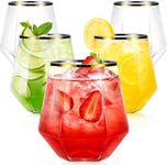 Maaacute 40 Pcak Plastic Stemless W