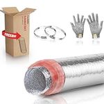 6 Inch Insulated Flexible Duct R6 S