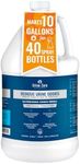 Urine Zero 10X Concentrate Pet Urine Odor Eliminator (Makes 10 Gallons) for Artificial Grass/Turf & Outdoor Areas - Bio-Enzyme for Dog & Cat Urine - Kennels, Patios, Carpet - Made in USA
