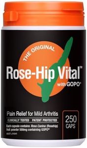 Rose-Hip Vital Natural Arthritis Pain Relief Capsules, 250 Count