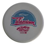 Discraft Discraft Titanium Zone Putt and Approach Golf Disc [Colors May Vary] - 173-174g