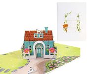 3D New House Pop Up Card, House Warming Gift, Realtor Gift, Thank You Card for Real Estate Agent, New House Greeting Card, Card for Mothers Day, Fathers Day, Congratulations On Your Housiversary, O11