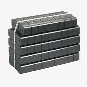 generisch Record Briquettes de charbon 25 kg lignite pour poêle A-0004 Noir 420 mm x 290 330