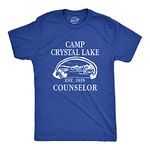 Camp Crystal Lake T Shirt Friday The 13Th Movie Tee XL