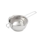 Mrs. Anderson’s Baking Chocolate Melting Pot with Pour Spouts, Heavyweight Stainless Steel, 2.5-Cup Capacity