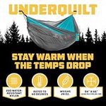 Wise Owl Outfitters Hammock Underquilt for Camping Hammock - Insulated Synthetic Underquilt for Single and Double Hammocks