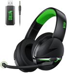 acer 2.4GHz Flex Wireless Gaming Headset | Non-Stop 100H Battery | Dynamic 50mm Drivers | Clear Voice Mic | Bluetooth5.3, 3.5mm | Gaming Headphones for PC, Meeting, Music, PS4 Headset& PS5 Headset