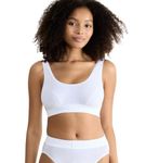 Sloggi Womens Double Comfort T Top Bra, White, 34 UK