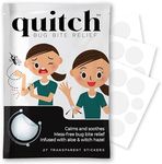 Quitch Bug Bite Itch Relief Patch Kids, Summer travel essentials for kids, Mosquito Bug Bite Thing Suction Tool Alternative, Summer camp essentials itch relief for kids,baby hydrocortisone alternative