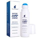 Razor Bump and Ingrown Hairs Serum - After Shave Solution Roll-On for Ingrown Hairs, Razor Burns and Razor Bumps for Men and Women