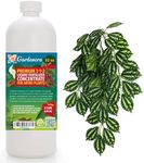 Premium Liquid AROID Plant Fertilizer - 3-1-2 Concentrate for Indoor Plants and Flowers by Gardenera | Organic Plant Food for AROIDS - 32oz