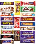 Chocolate Gift Hamper Box For Chocolate Lovers, Great Selection Of 21 Chocolate bars, Gift For Him Or Her