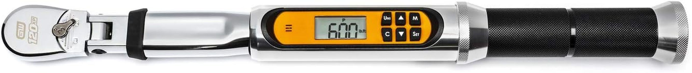 GEARWRENCH 3/8" Drive Electronic Torque Wrench – 120XP Flex Head, Angle