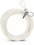 Aoneky 47ft 1/4'' Stainless Steel Replacement Tennis Net Cable