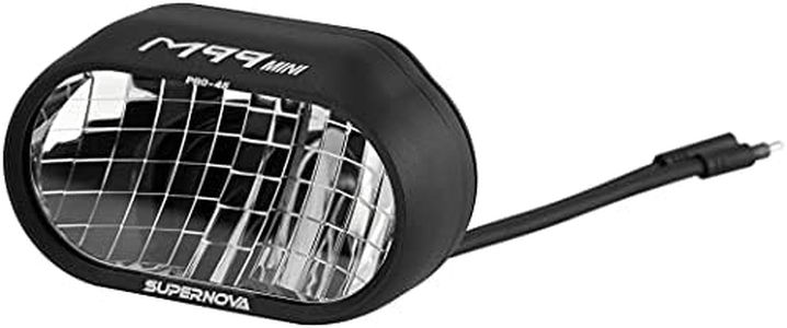 SUPER NOVA M99 Mini Pro 25 E-Bike Frontlicht U-Serie Fahrradbeleuchtung, Black, 1150 Lumen