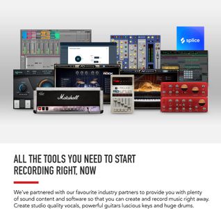 Focusrite Scarlett Solo 3rd Gen USB Audio Interface – Compact Recording