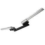 Supremechoice Bike 12-BC A1 Quality Handle Bar Thick Pipe Handlebar Black And Chrome for Royal Enfield Classic 350