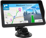 GPS Navigator for Car Truck RV - 9 Inch HD Navigation System with 2025 Maps, Free Lifetime Updates, Custom Truck Routing, Speed Camera Alerts, Day/Night Mode