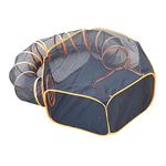 Qianly Cat Outdoor PlaypenIs for Cats, Durable Cat Tent Universal Cat Pen Foldable for Cats Play Cats Outside Play Cat Playpen Tent for Pets, Outdoor Cat Enclosures for Indoor Cats