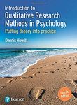 Introduction to Qualitative Research Methods in Psychology: Putting Theory Into Practice