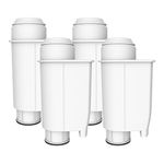 AquaCrest AQK-02 Compatible Coffee Machine Water Filter Replacement for Brita Intenza+ Including Various Models of Philips Saeco, Bosch, Gaggia (4)