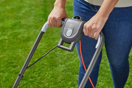 Flymo EasiStore 300R Electric Rotary Lawn Mower – 30cm, 30L, Rear Roller