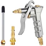 Sukudon Air Blow Gun-Air Compressor Tools， with 1/4" NPT and 1/4" BSP German Air Compressor Accessories， High-Pressure Pistol-Grip Connector Pneumatic Air Tools for Compressor