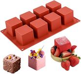 JOERSH Cube Cake Silicone Mold | 2"