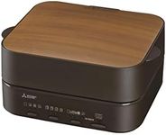 Mitsubishi Electric Bread Oven TO-ST1-T Retro Brown Toaster which Burns 1 Sheet of Ultimate
