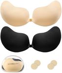 Beaulyn 2 Pair Sticky Bra for Women