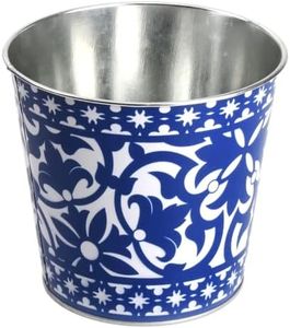 Esschert Design Portuguese Style Flower Pot, 6.125" Dia.