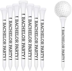 Brosash Bachelor Party Funny Golf Tees - Best Groomsmen Golf Themed Gift Accessories | Unique Bachelor Party Gifts for Groomsman Favor Men Bachelor Party Favors Perfect for Groom to Be Decorations