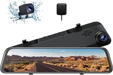 2.5K Mirror Dash Cam with Backup Ca