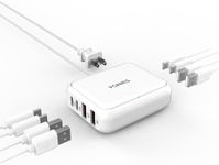 POANES 8-Port USB Charger, Multi-Po