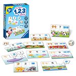 Ravensburger My First 1,2,3 Educational Games for Kids Age 4 Years Up - Ideal for Early Learning & Development