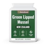 #1 Green Lipped Mussel for Humans and Dogs | New Zealand Sourced, UK Made Capsules with Added Vitamin C | Lab Tested With No Fillers | Joint Care Omega 3 Supplement | 3 Month Supply By NutraScout