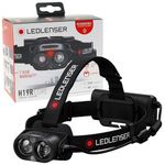 Ledlenser H19R Core - Rechargeable Outdoor LED Head Torch, Super Bright 3500 Lumens Headlamp, Red Light Night Vision, 300 Meter Focus, Water Resistant (IP68), Up to 20 Hours Running Time