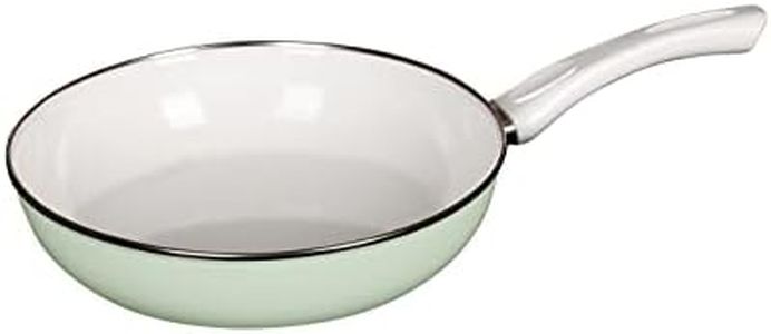 Riess Ceramic Glas PFANNE BratPF, Smaltato, Verde