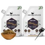 Shudh Online Fresh Henna Paste Ready to Apply, Instant Mehendi for Hair, Herbal Mehndi Henna for Hair, Natural Henna Hair Colour, Ready to Use Mehandi, Hena Soaked in Herbs, 440g each (Pack of 2)