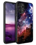 BENTOBEN for Samsung Galaxy A13 4G Case, Phone Case for Samsung A13, Glow in the Dark Nebula Galaxy Pattern Soft Silicone Slim Flexible Bumper Shockproof Protective Case for Samsung Galaxy A13 4G