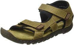 Woodland mens Gd 1037111cma KHAKI Sport Sandal - 9 UK (43 EU) (GD 1037111CMA)