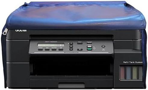 Protectio Chain Printer Cover For Brother MFC-T920DW/DCP-T820DW Dust Proof / Water Proof Washable (Blue)