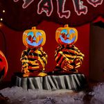 WOTOYS Halloween Spooky Jukebox Pumpkin